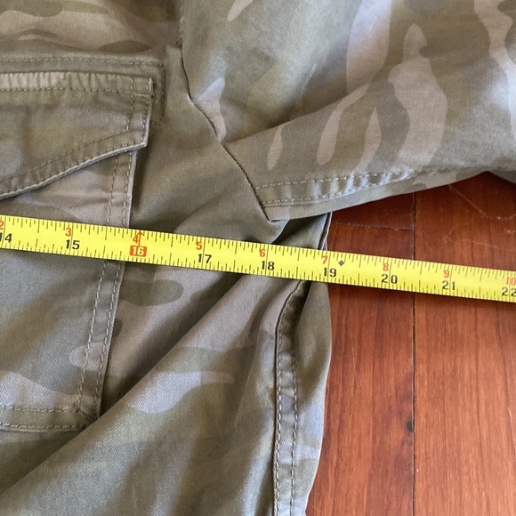 NWT Style & Co Green camouflage utility jacket - Picture 13 of 16